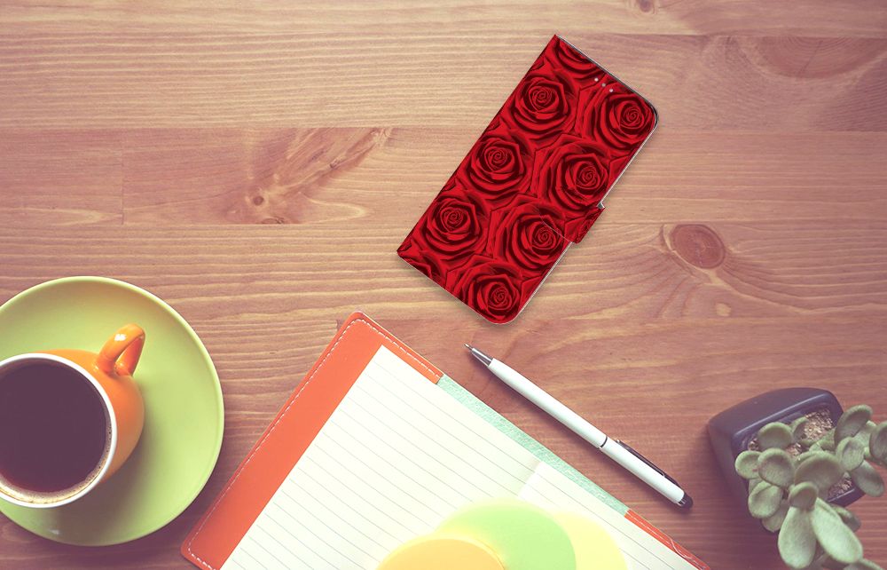 Samsung Galaxy A31 Hoesje Red Roses