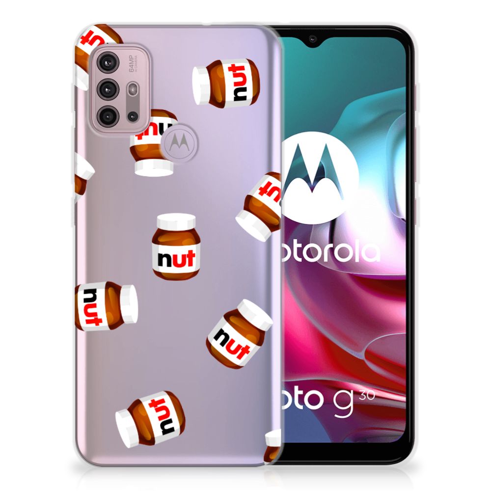 Motorola Moto G30 | G10 Siliconen Case Nut Jar B2C Telecom