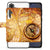 Samsung Galaxy S24 FE Bloemen Hoesje Gouden Bloemen
