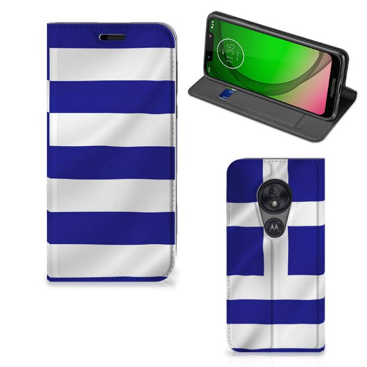 Motorola Moto G7 Play Standcase Griekenland