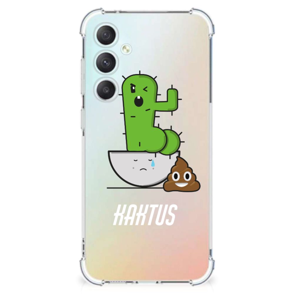 Samsung Galaxy S23 FE Stevig Bumper Hoesje Cactus Poo B2C Telecom