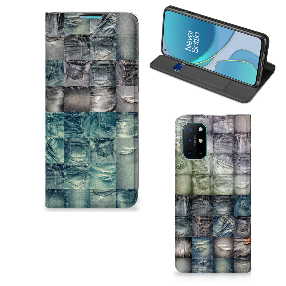 Hippe Standcase OnePlus 8T Spijkerbroeken - B2C Telecom