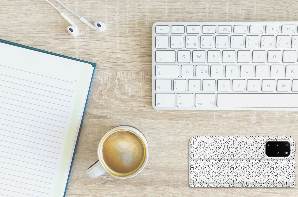 Samsung Galaxy S20 Plus Hoesje met Magneet Stripes Dots - B2C Telecom