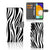 Samsung Galaxy A04s | Samsung Galaxy A13 5G Telefoonhoesje met Pasjes Zebra