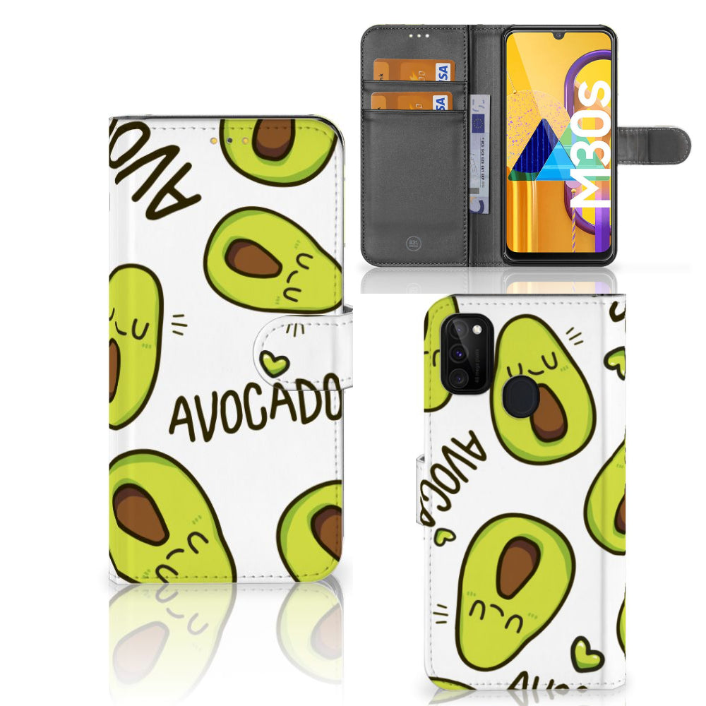 Samsung Galaxy M21 | M30s Leuk Hoesje Avocado Singing