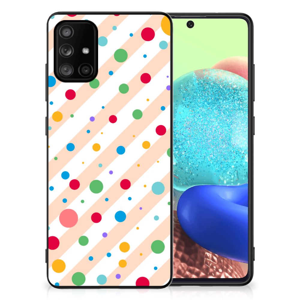 Samsung Galaxy A71 Back Case Dots