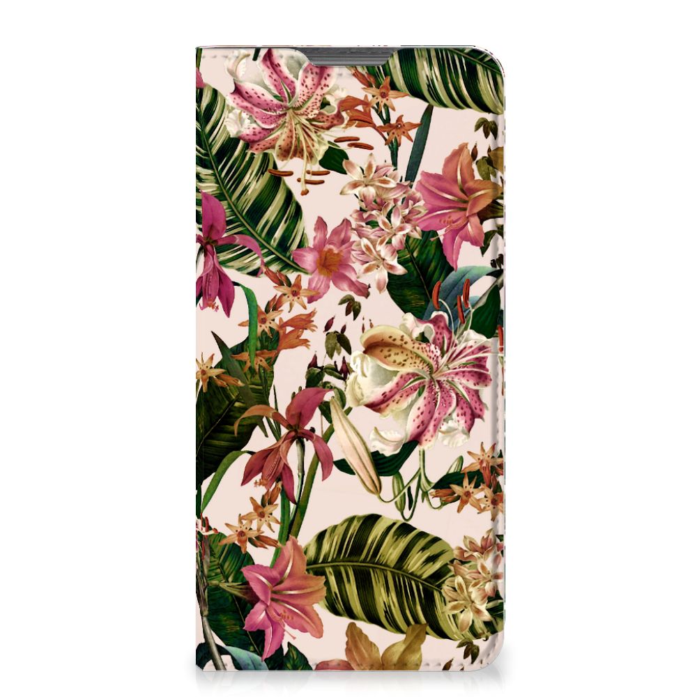 Motorola Moto G52 | Moto G82 Smart Cover Flowers - B2C Telecom
