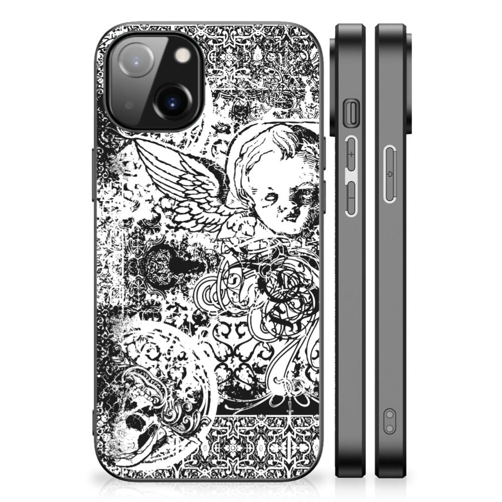 Telefoonhoesje Apple iPhone 13 | iPhone 14 Skulls Angel