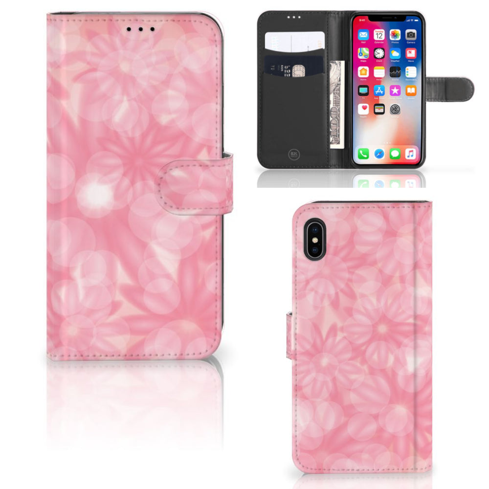 Apple iPhone Xs Max Hoesje Spring Flowers