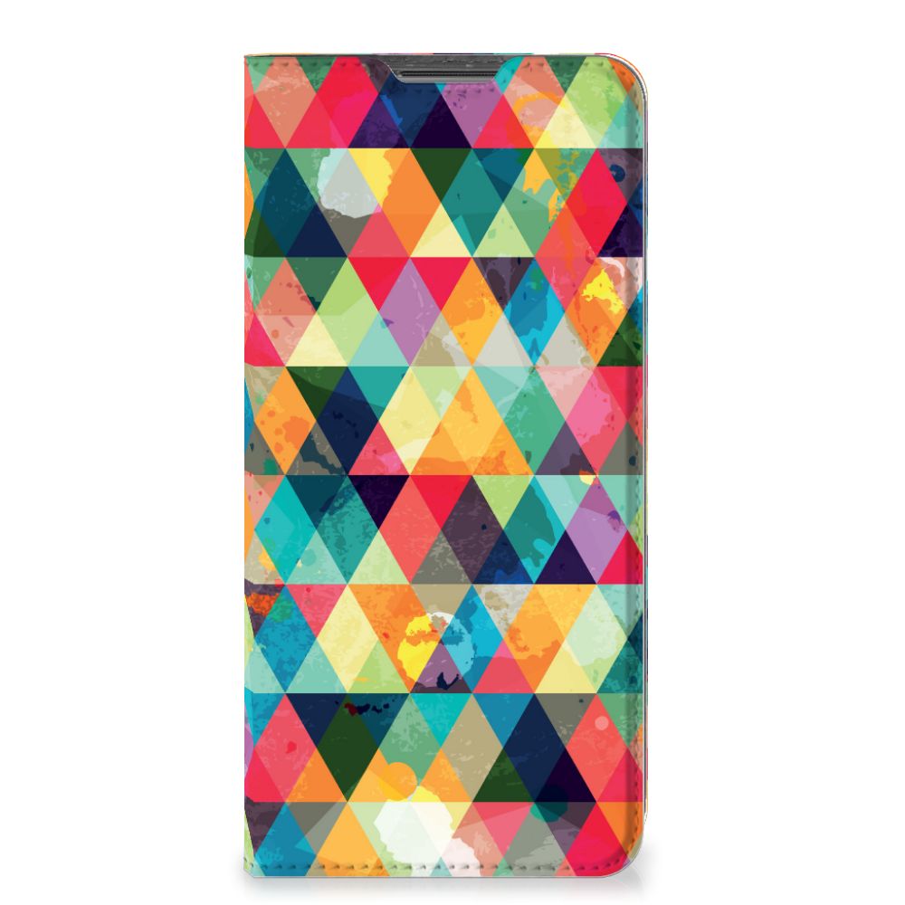 Xiaomi Redmi Note 11 Pro Hoesje met Magneet Geruit - B2C Telecom