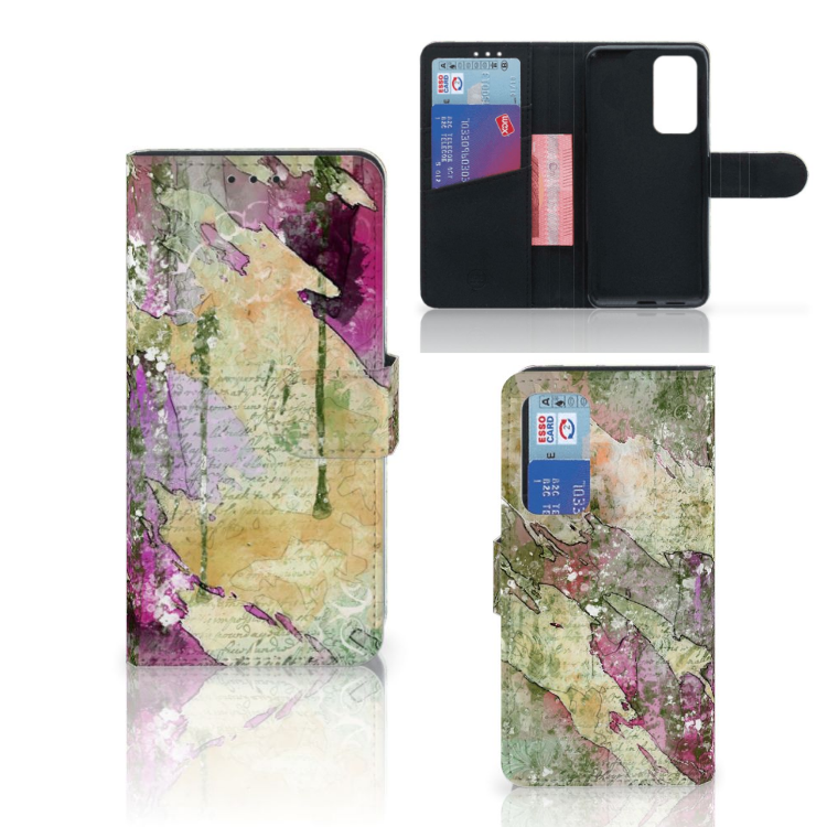 Hoesje Huawei P40 Letter Painting