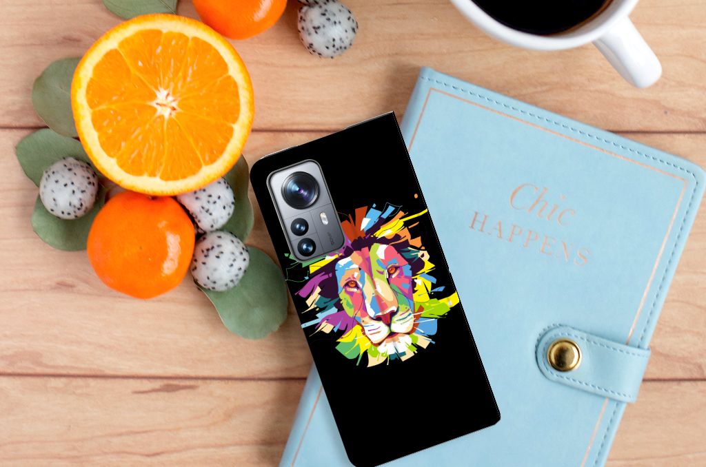 Xiaomi 12 Pro Magnet Case Lion Color - B2C Telecom