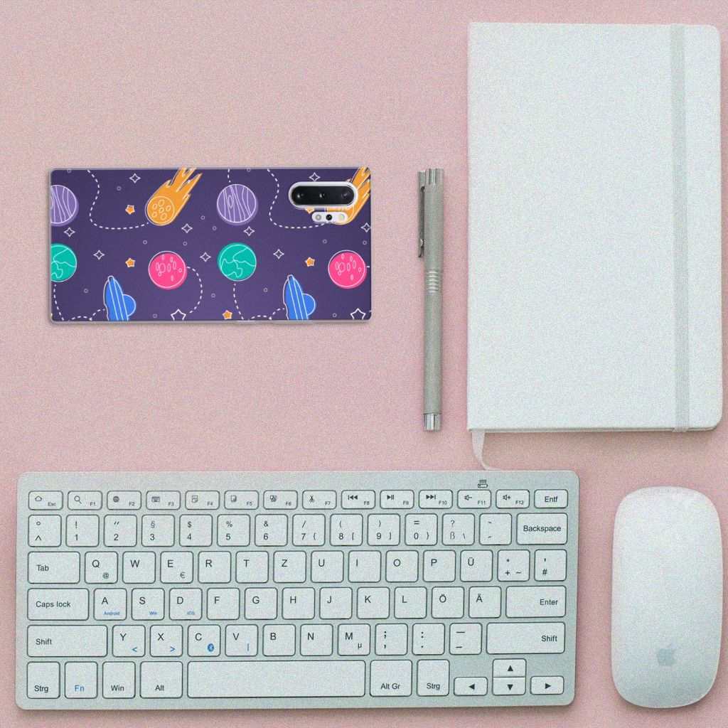 Samsung Galaxy Note 10 Plus Silicone Back Cover Space