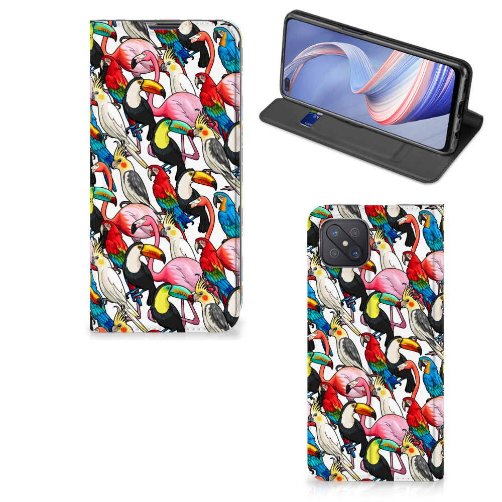 OPPO Reno4 Z 5G Hoesje maken Birds