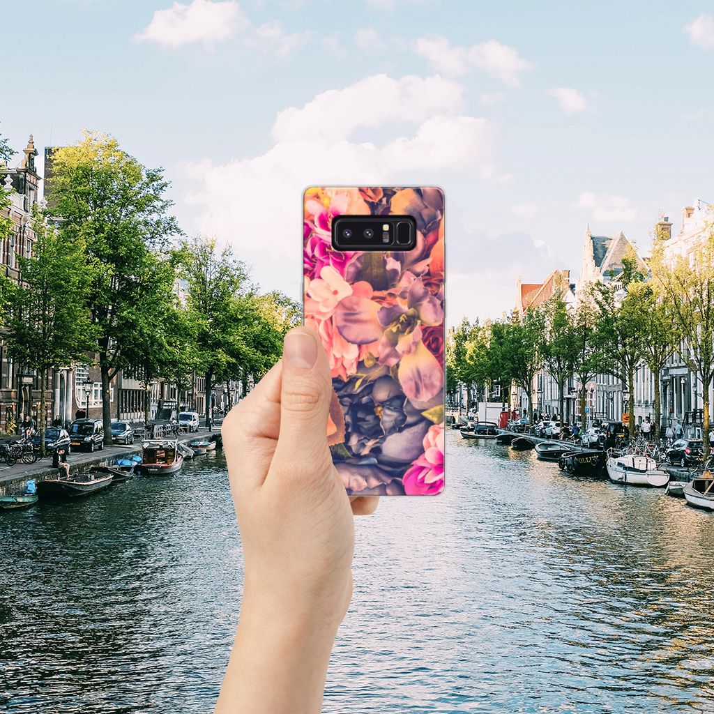 Samsung Galaxy Note 8 TPU Case Bosje Bloemen
