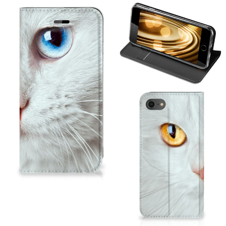iPhone 7 | 8 | SE (2020) | SE (2022) Hoesje maken Witte Kat