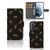 Telefoonhoesje met Pasjes voor Samsung Galaxy S21 FE Leopards
