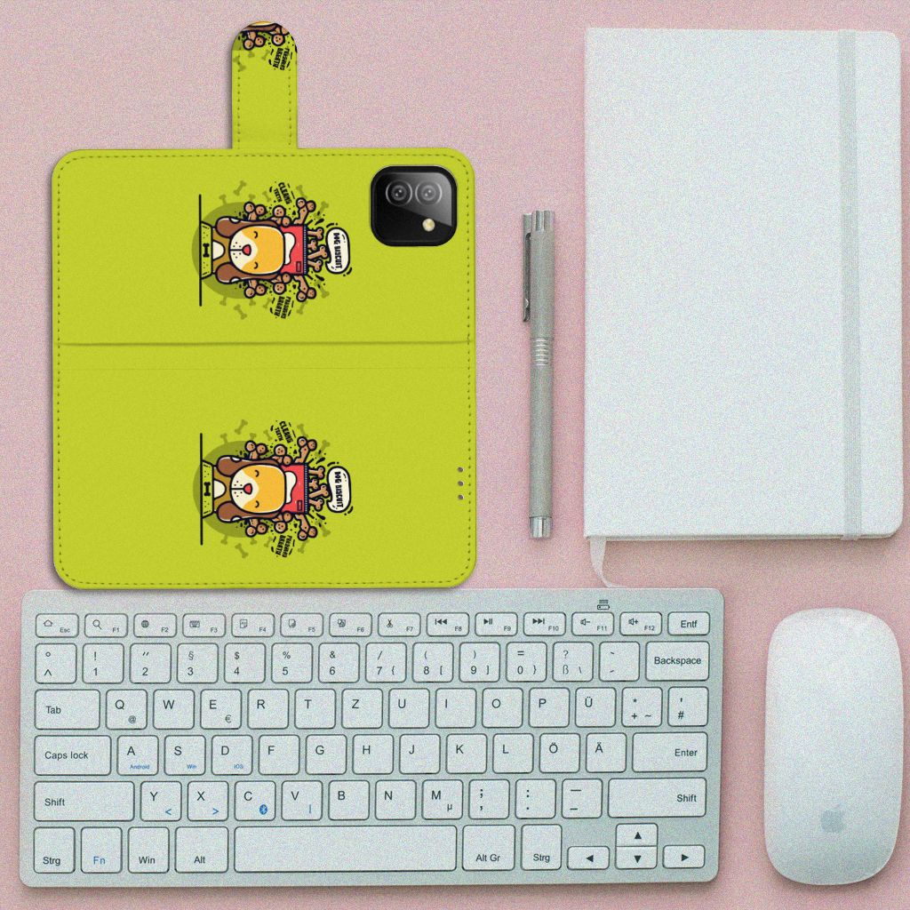 Samsung Galaxy A03 Leuk Hoesje Doggy Biscuit