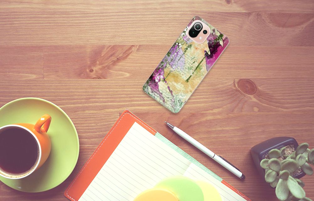 Hoesje maken Xiaomi Mi 11 Lite | 11 Lite 5G NE Letter Painting B2C Telecom