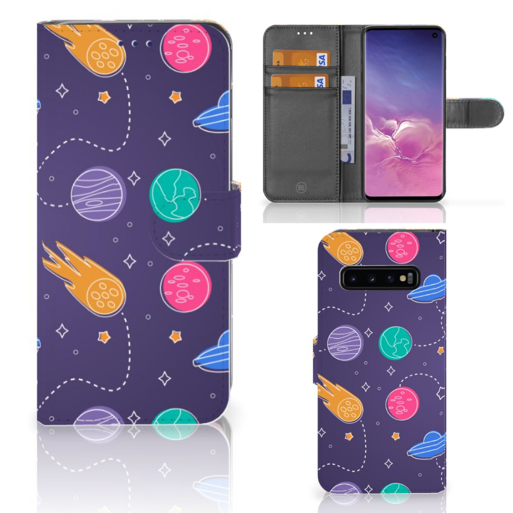Samsung Galaxy S10 Wallet Case met Pasjes Space