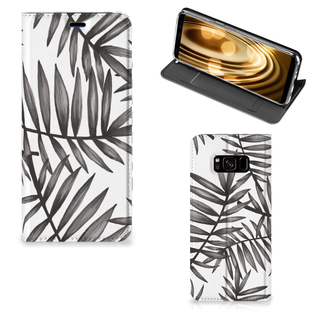 Samsung Galaxy S8 Smart Cover Leaves Grey