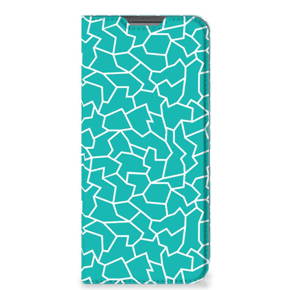 OPPO A96 | A76 Bookcase Cracks Blue - B2C Telecom
