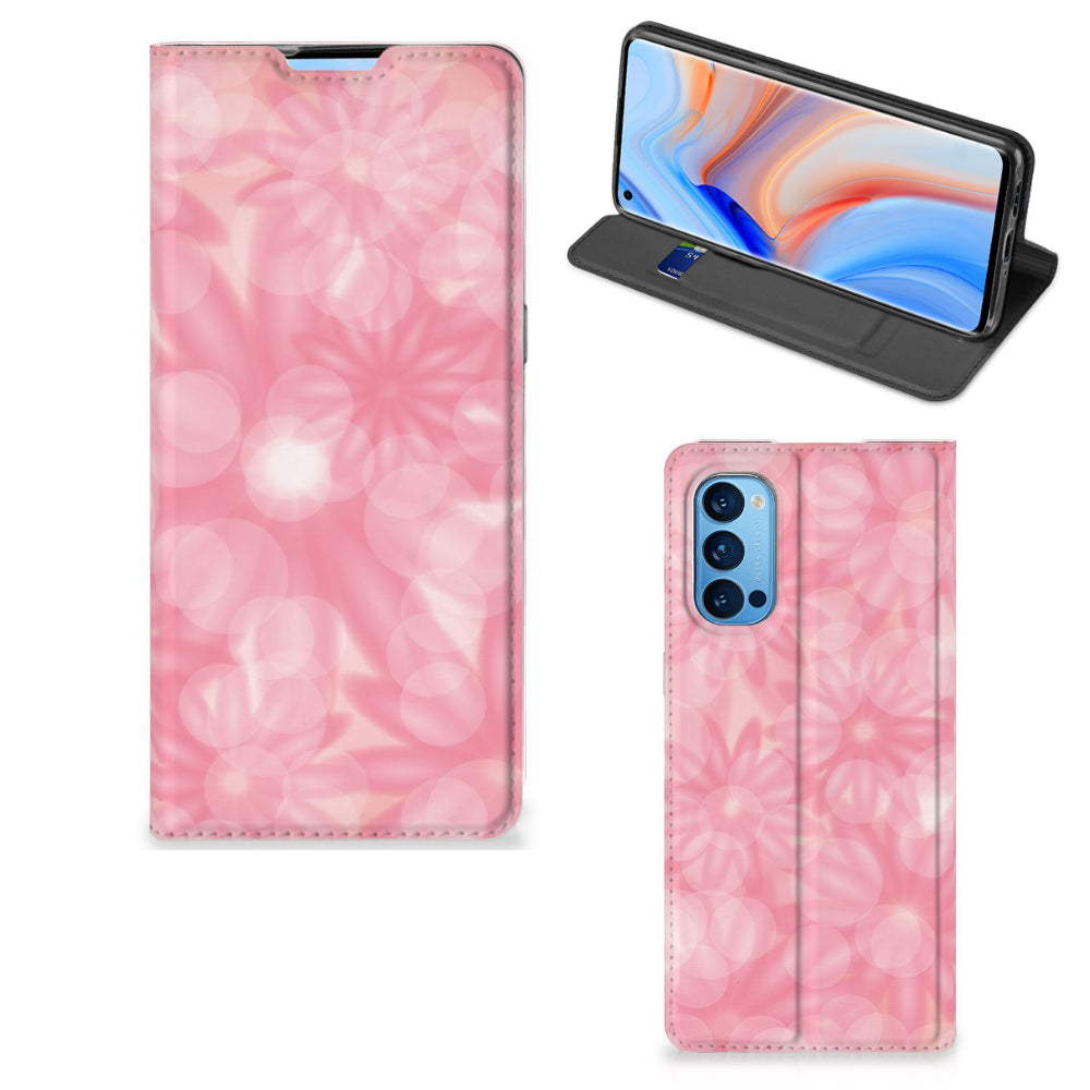 OPPO Reno4 Pro 5G Smart Cover Spring Flowers