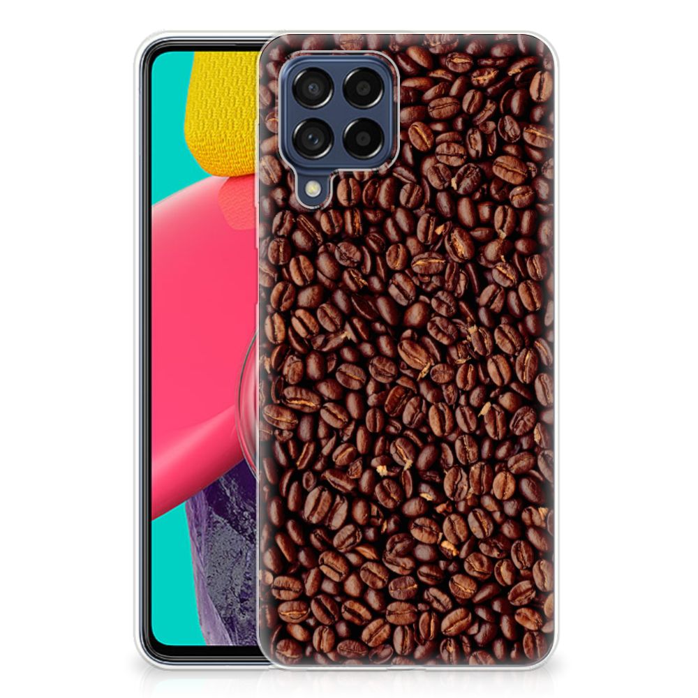 Samsung Galaxy M53 Siliconen Case Koffiebonen B2C Telecom