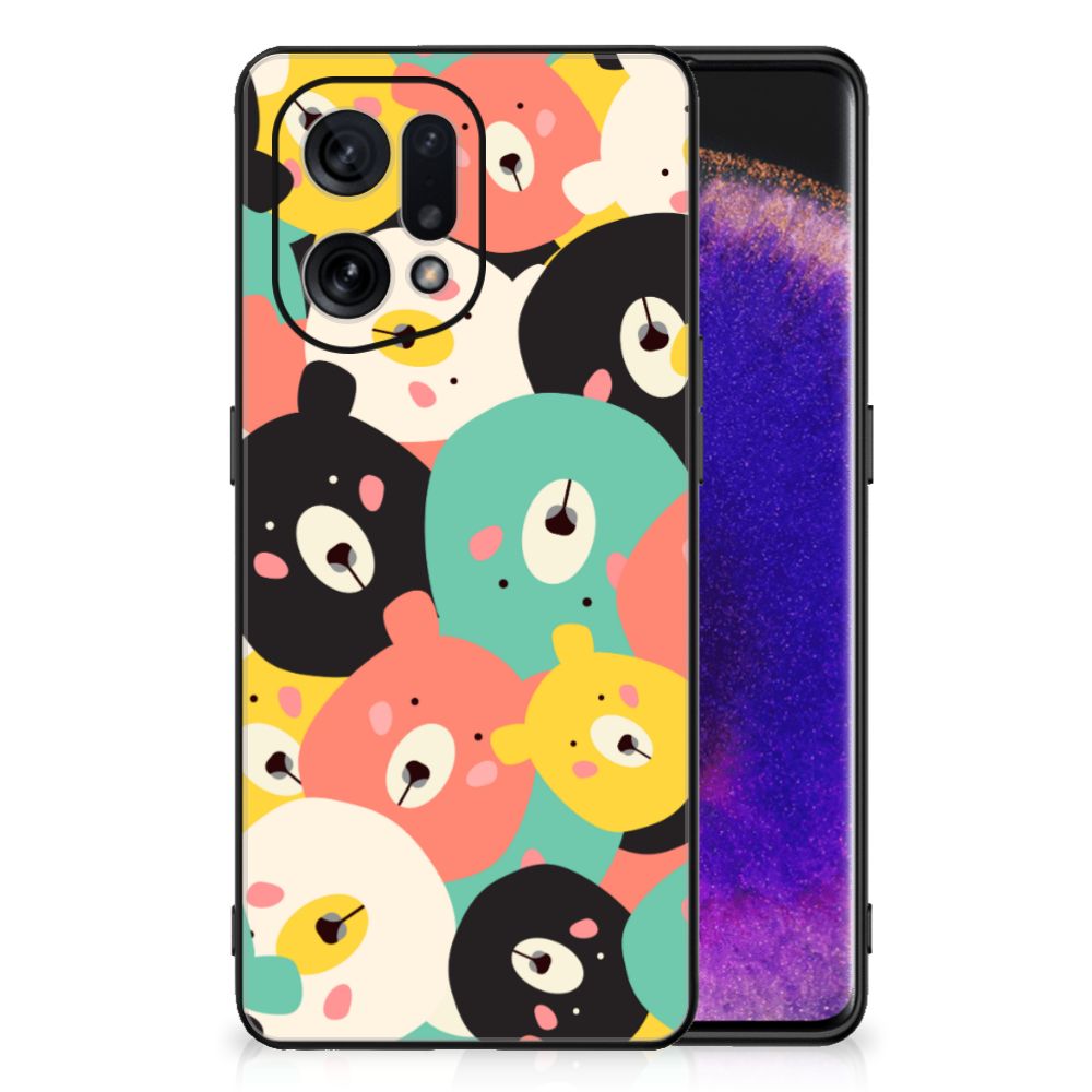 OPPO Find X5 Hoesje Bears
