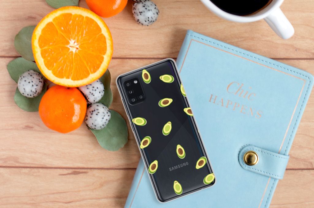 Samsung Galaxy A31 Siliconen Case Avocado B2C Telecom