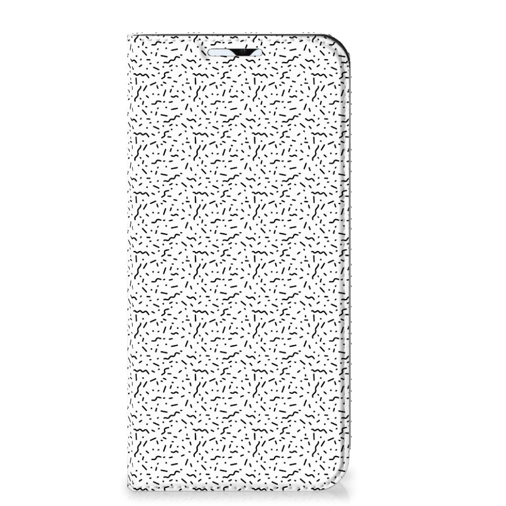 Samsung Galaxy A23 Hoesje met Magneet Stripes Dots - B2C Telecom