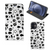 Mobiel BookCase iPhone 12 Mini Silver Punk - B2C Telecom
