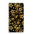 Samsung Galaxy A54 Smart Cover Gouden Bloemen