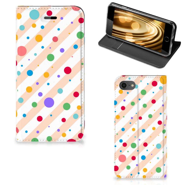 iPhone 7 | 8 | SE (2020) | SE (2022) Hoesje met Magneet Dots