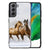 Samsung Galaxy S21FE Dierenprint Telefoonhoesje Paarden B2C Telecom