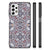 Samsung Galaxy A23 Marmeren Print Telefoonhoesje Flower Tiles B2C Telecom