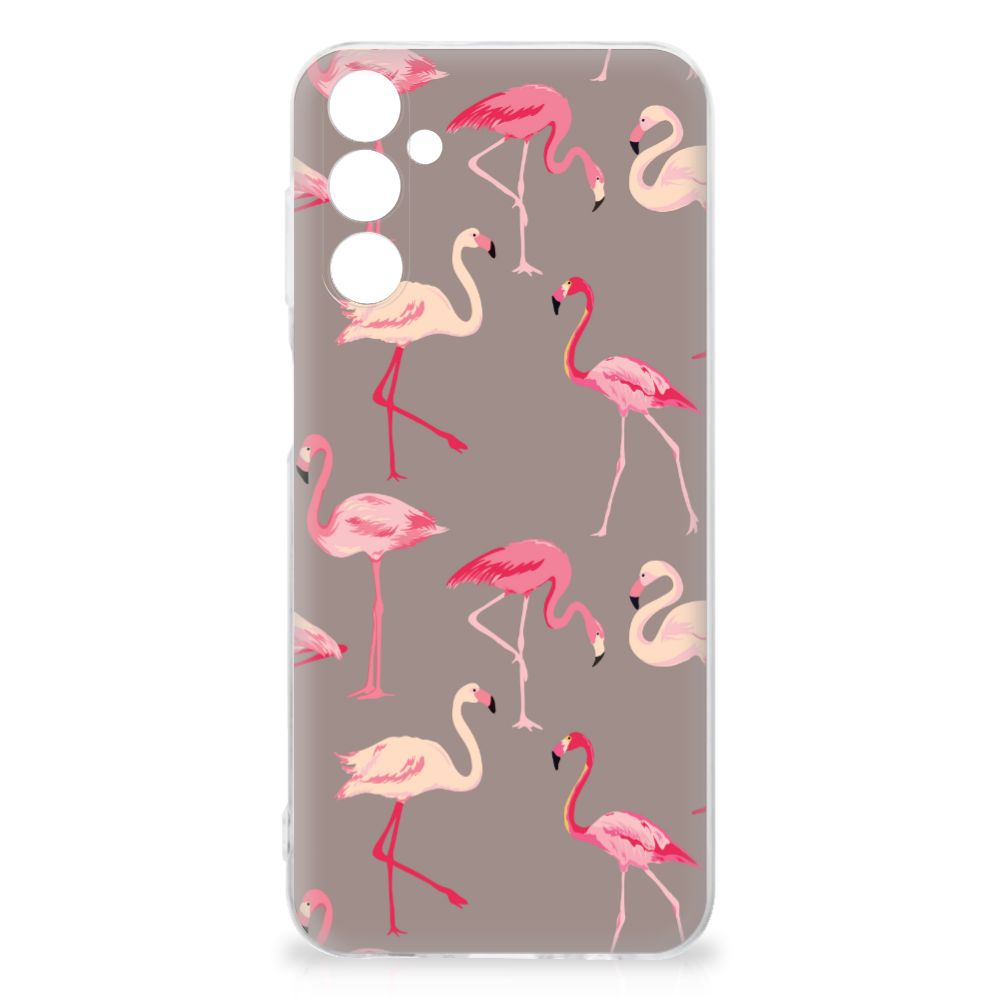 Samsung Galaxy M14 TPU Hoesje Flamingo
