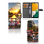 Samsung Galaxy A14 5G Flip Cover Amsterdamse Grachten met afbeeldingen van Amsterdamse fietsen en grachten.