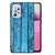 Samsung Galaxy A33 5G Houten Print Telefoonhoesje Wood Blue B2C Telecom