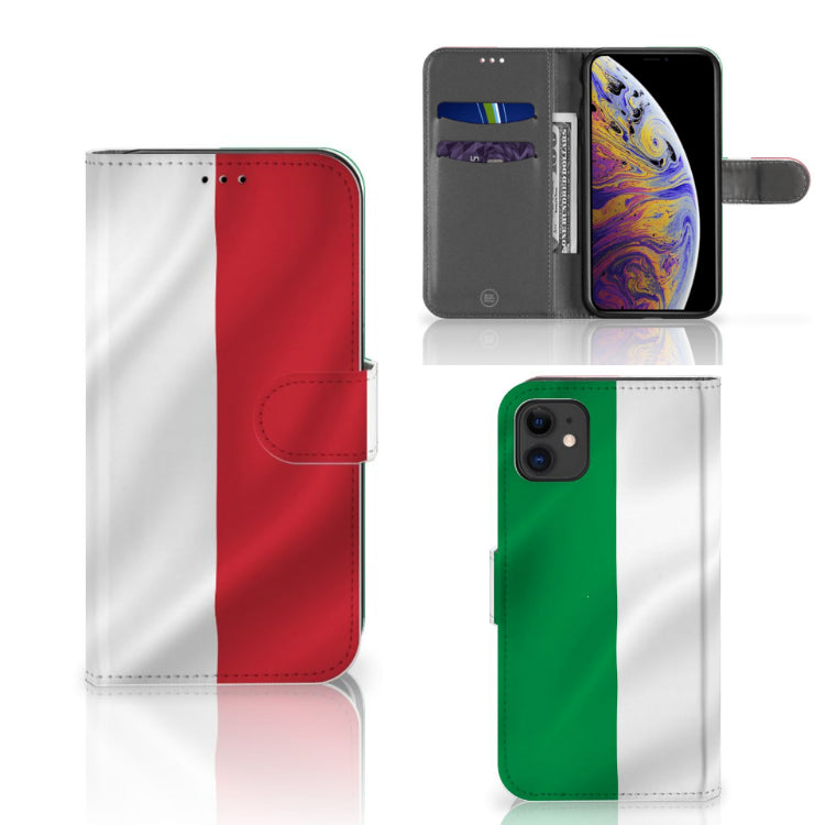 Apple iPhone 11 Bookstyle Case Italië