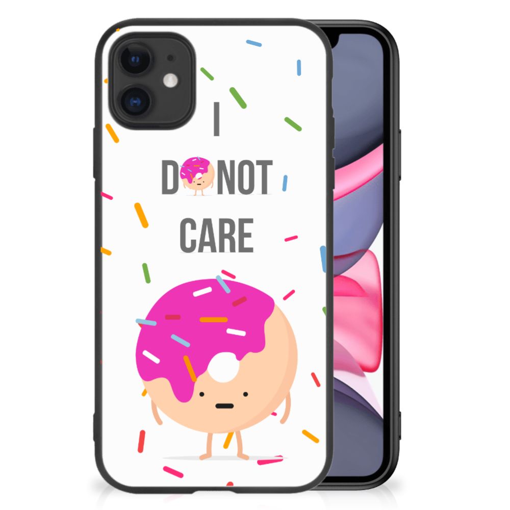 iPhone 11 Back Cover Hoesje Donut Roze B2C Telecom