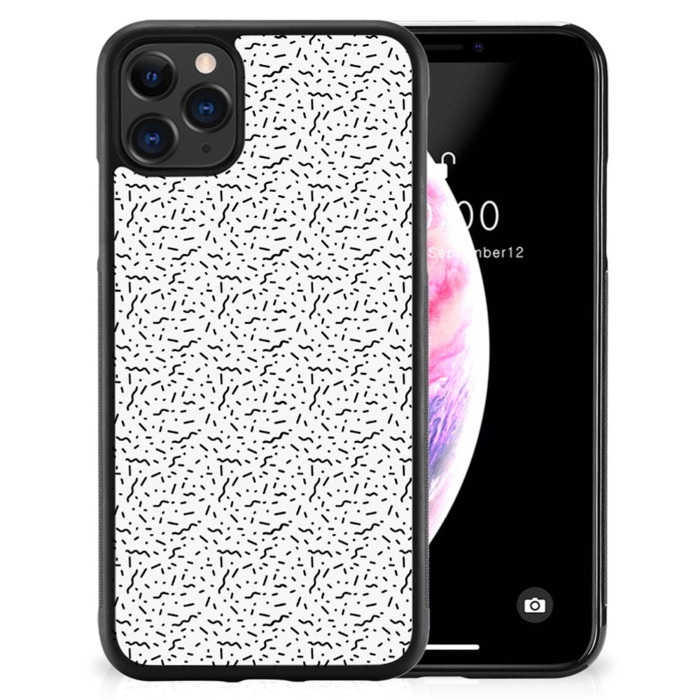 Apple iPhone 11 Pro Max Bumper Case Stripes Dots B2C Telecom