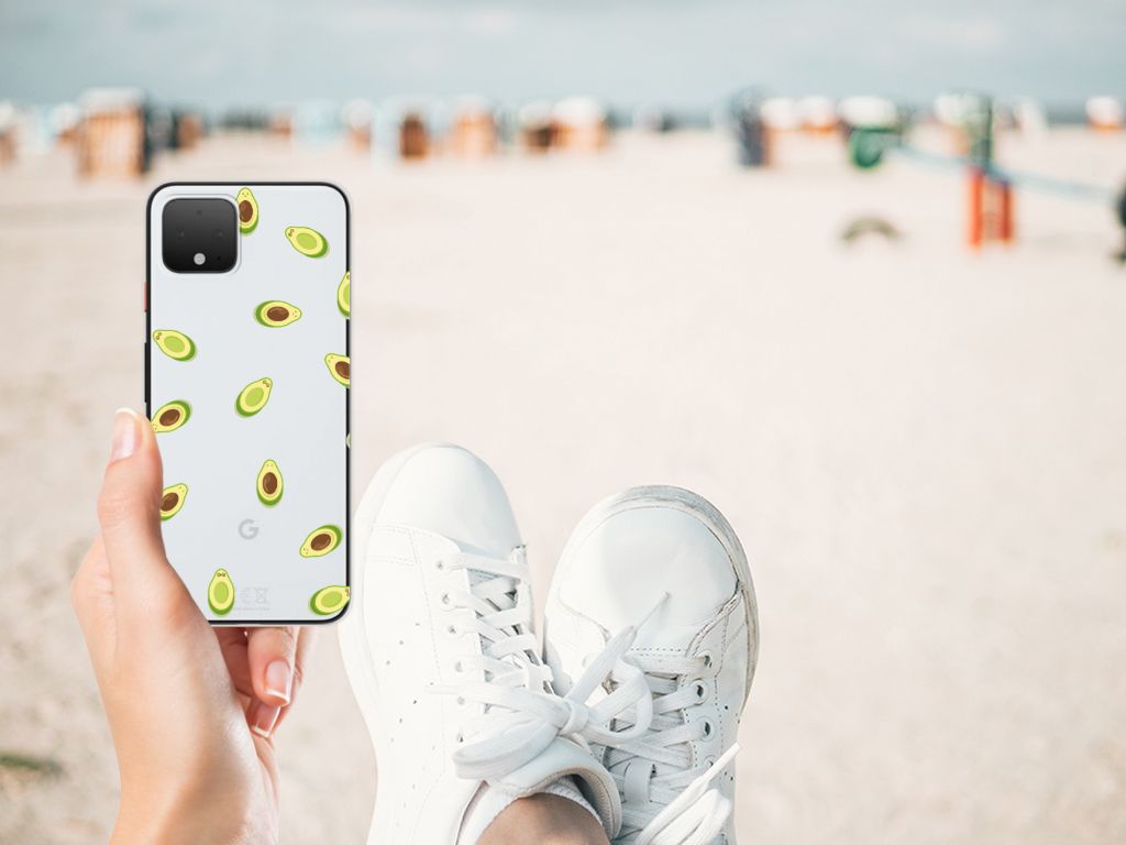 Google Pixel 4 Siliconen Case Avocado B2C Telecom