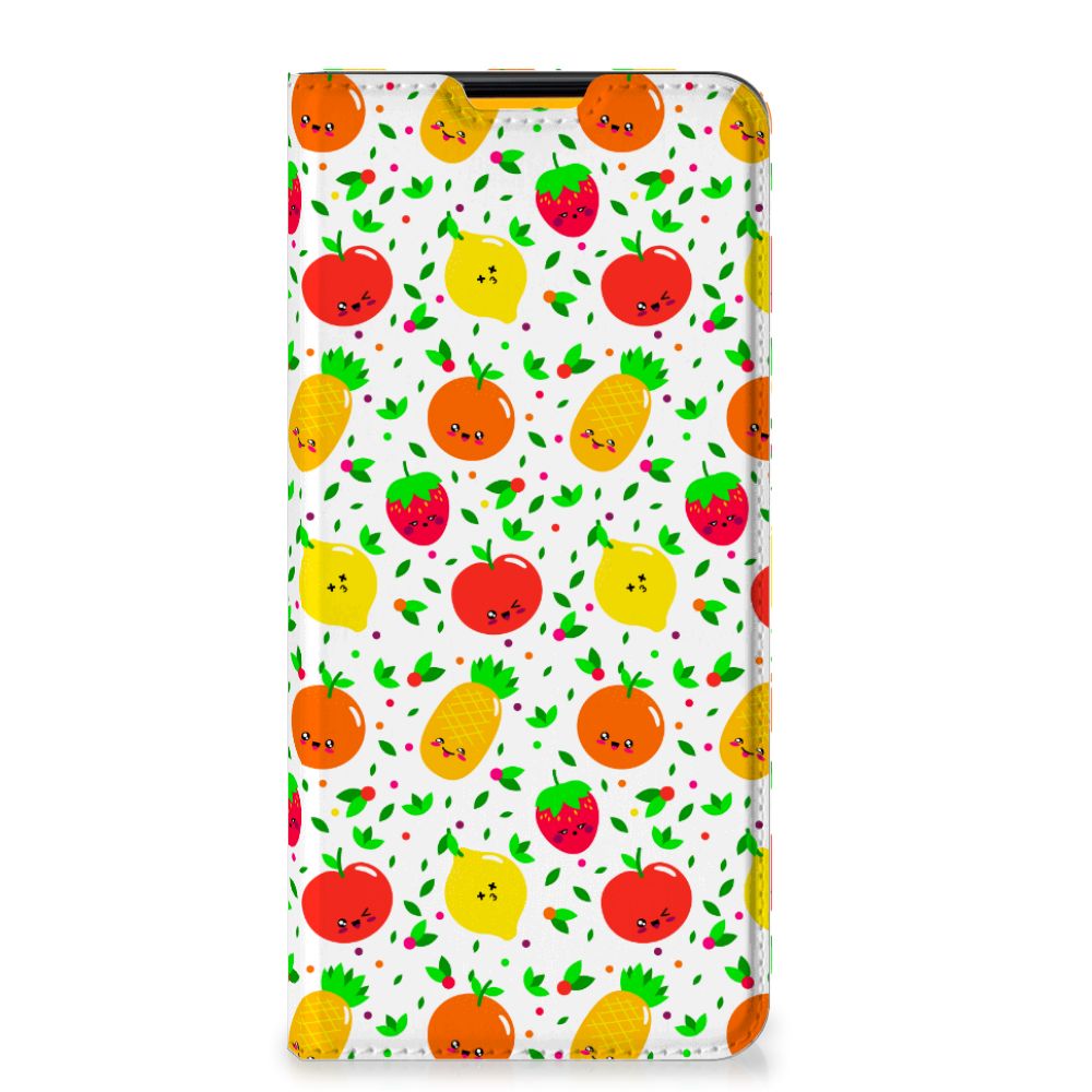 Samsung Galaxy M52 Flip Style Cover Fruits - B2C Telecom