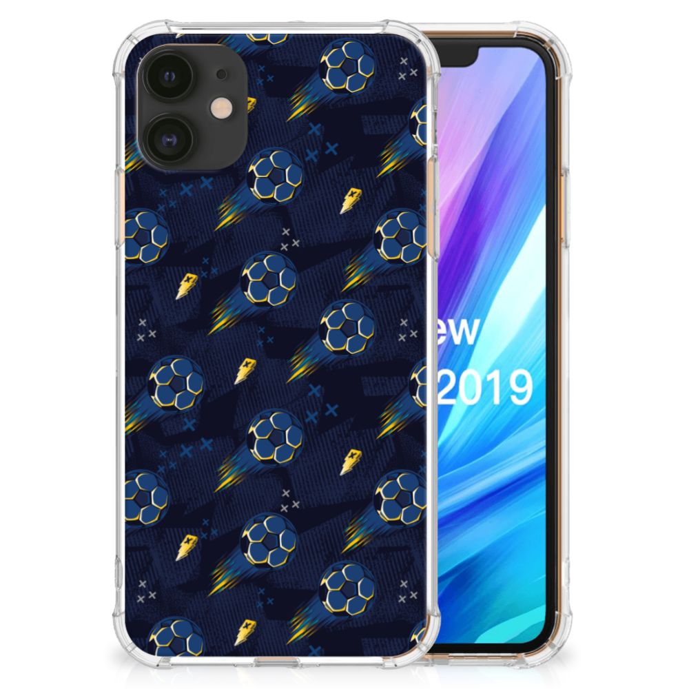 Doorzichtige Silicone Hoesje voor Apple iPhone 11 Voetbal B2C Telecom