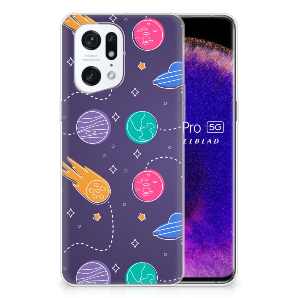 OPPO Find X5 Pro Silicone Back Cover Space B2C Telecom