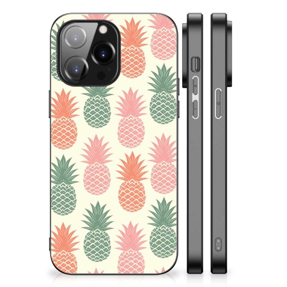 iPhone 14 Pro Max Back Cover Hoesje Ananas