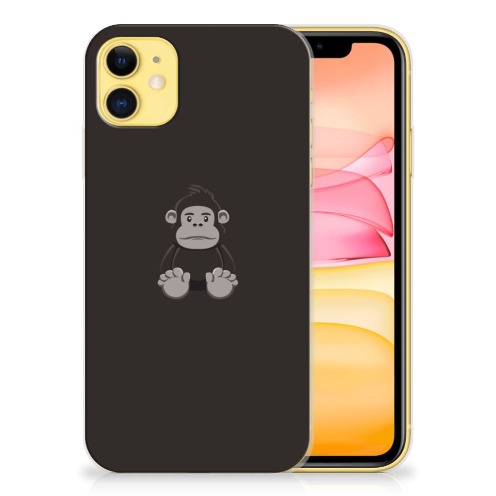 Apple iPhone 11 Telefoonhoesje met Naam Gorilla