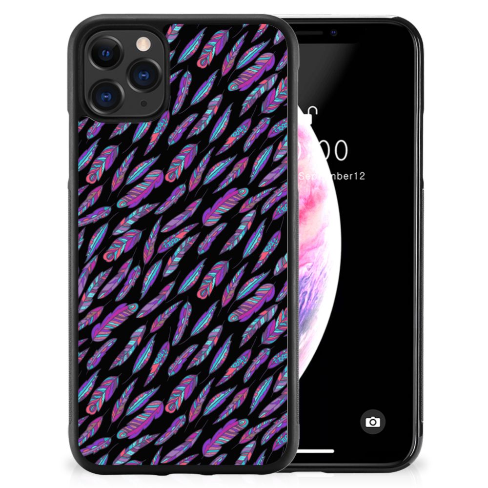 Apple iPhone 11 Pro Max Bumper Case Feathers Color B2C Telecom