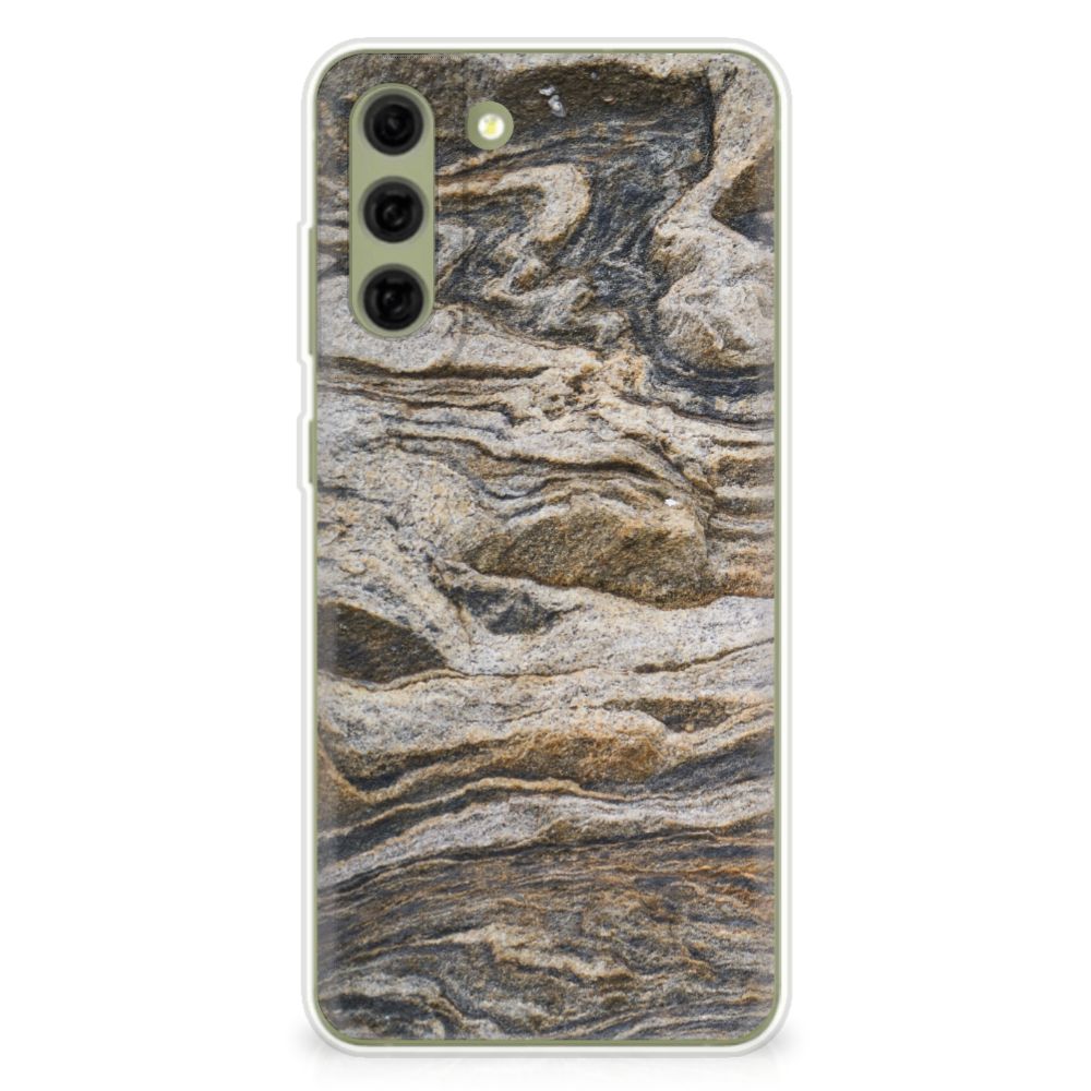 Samsung Galaxy S21FE TPU Siliconen Hoesje Steen